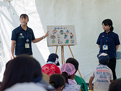 環境学習の一コマ